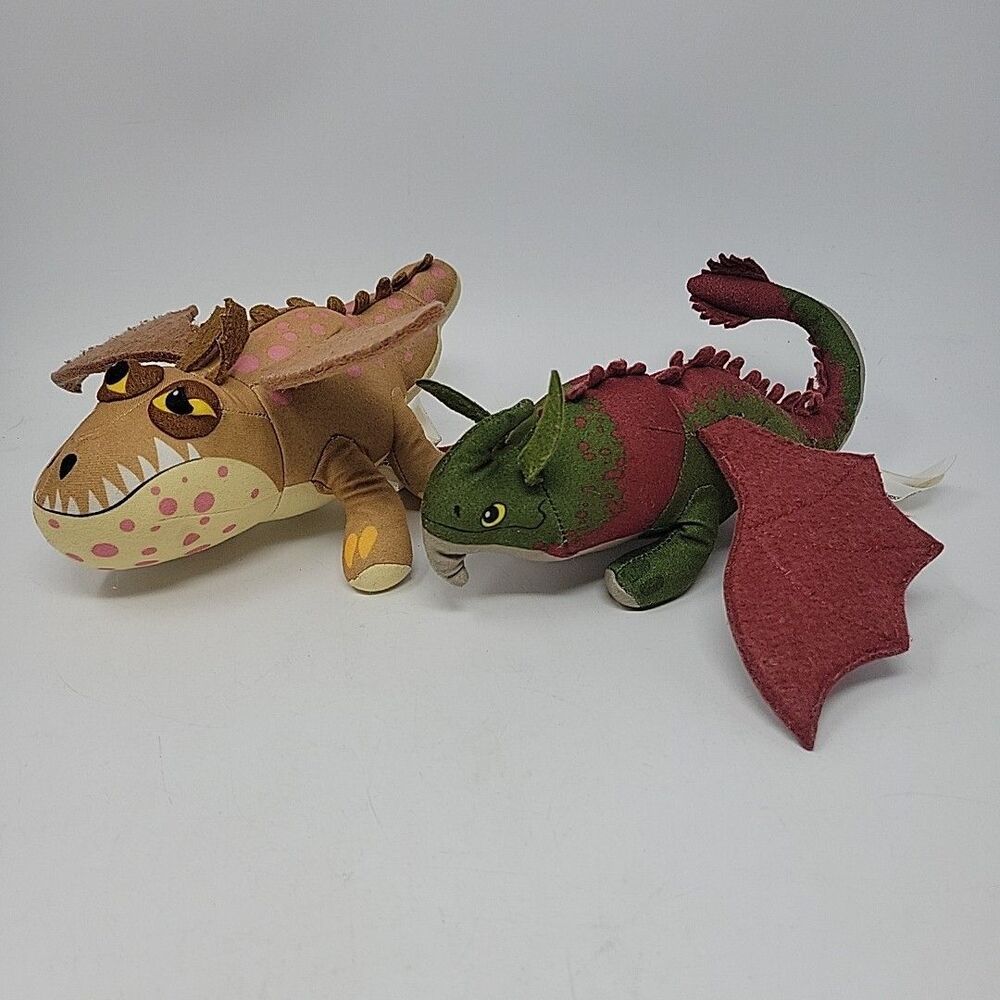 Dreamworks How to Train Your Dragon 2 Gronkle Meatlug Plush Lot of 2
